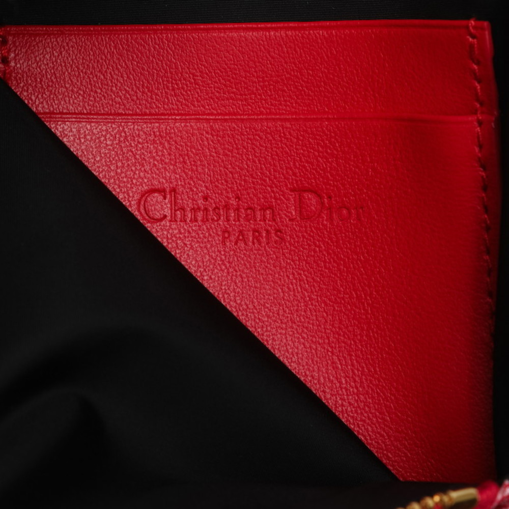 Dior Pouch Multifunction Pouch Shoulder Pink Whit… - image 8